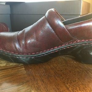 b.o.c. Burgundy Women's Peggy Slip-On Clogs